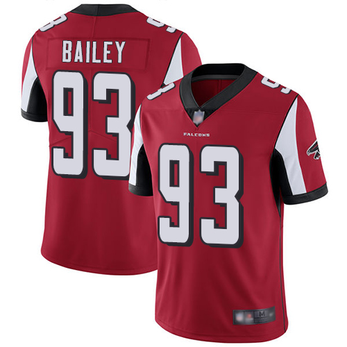 Atlanta Falcons Limited Red Men Allen Bailey Home Jersey NFL Football 93 Vapor Untouchable